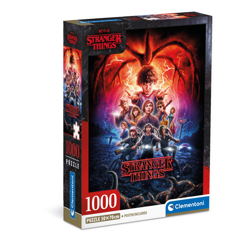 Clementoni puzzel Stranger Things S2 - 1000 stukjes