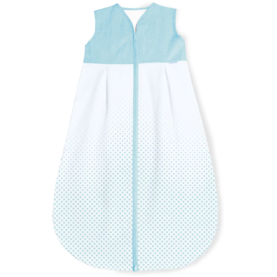Pinolino Schlafsack Running Stars hellblau