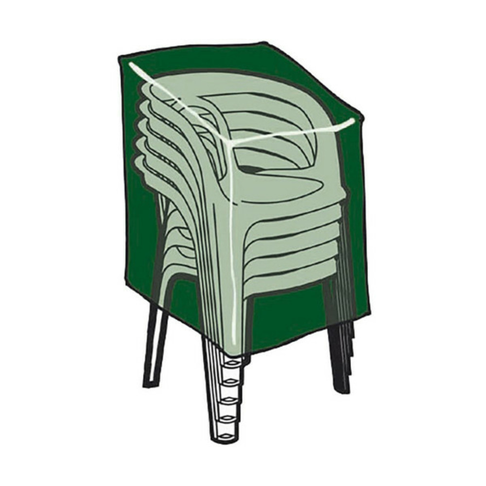 Étui de protection pour les chaises vert (68 x 68 x 110 cm)