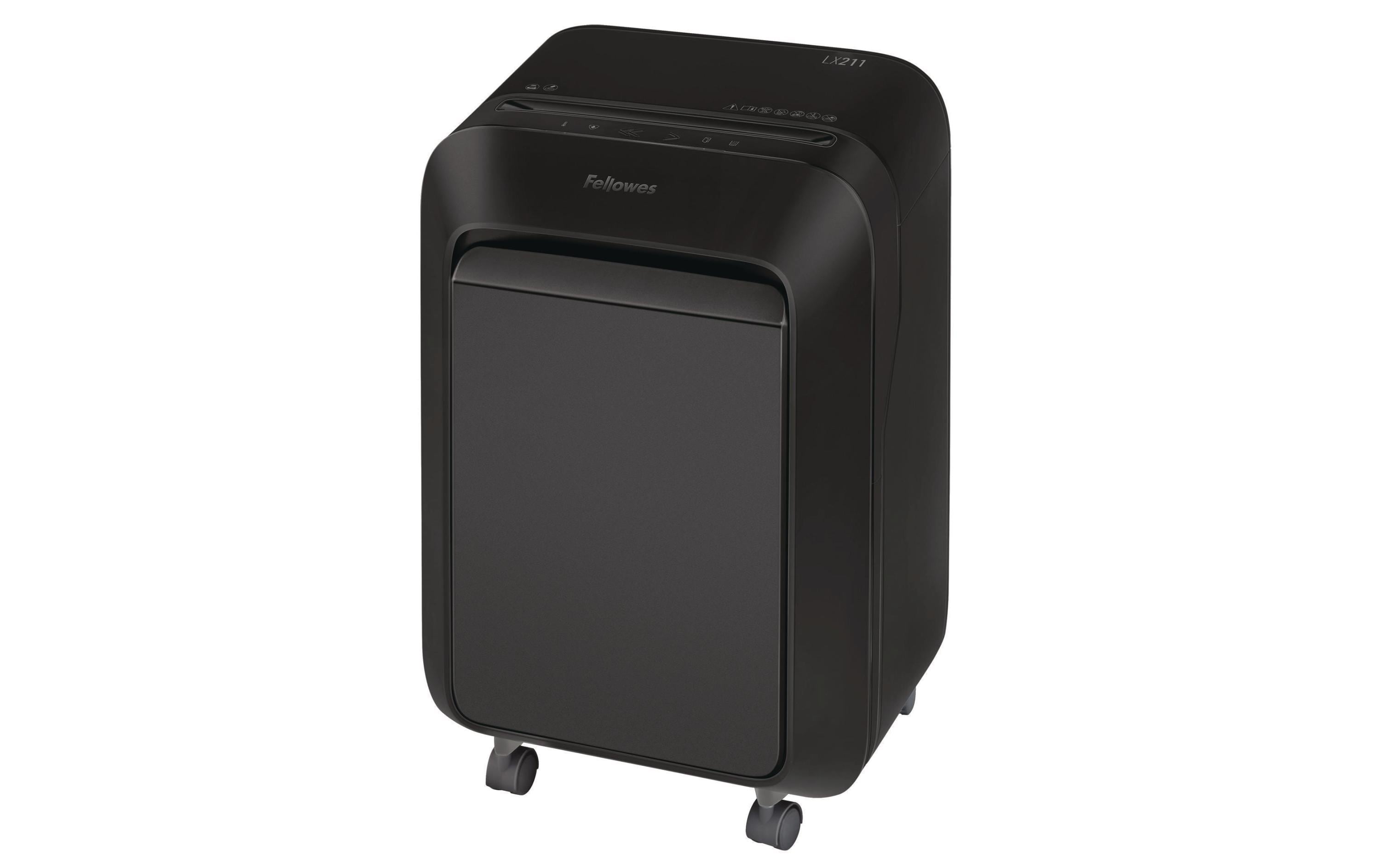 Aktenvernichter LX211 P-5, 15 Seiten, Schwarz<br>Papierschredder