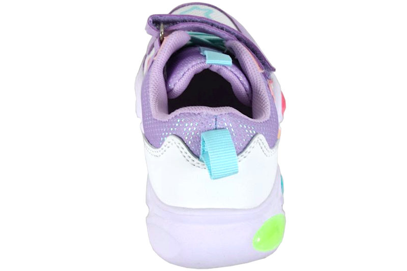 ZIGZAG FLORA KIDS PURPLE SHOE WITH LIGHTS