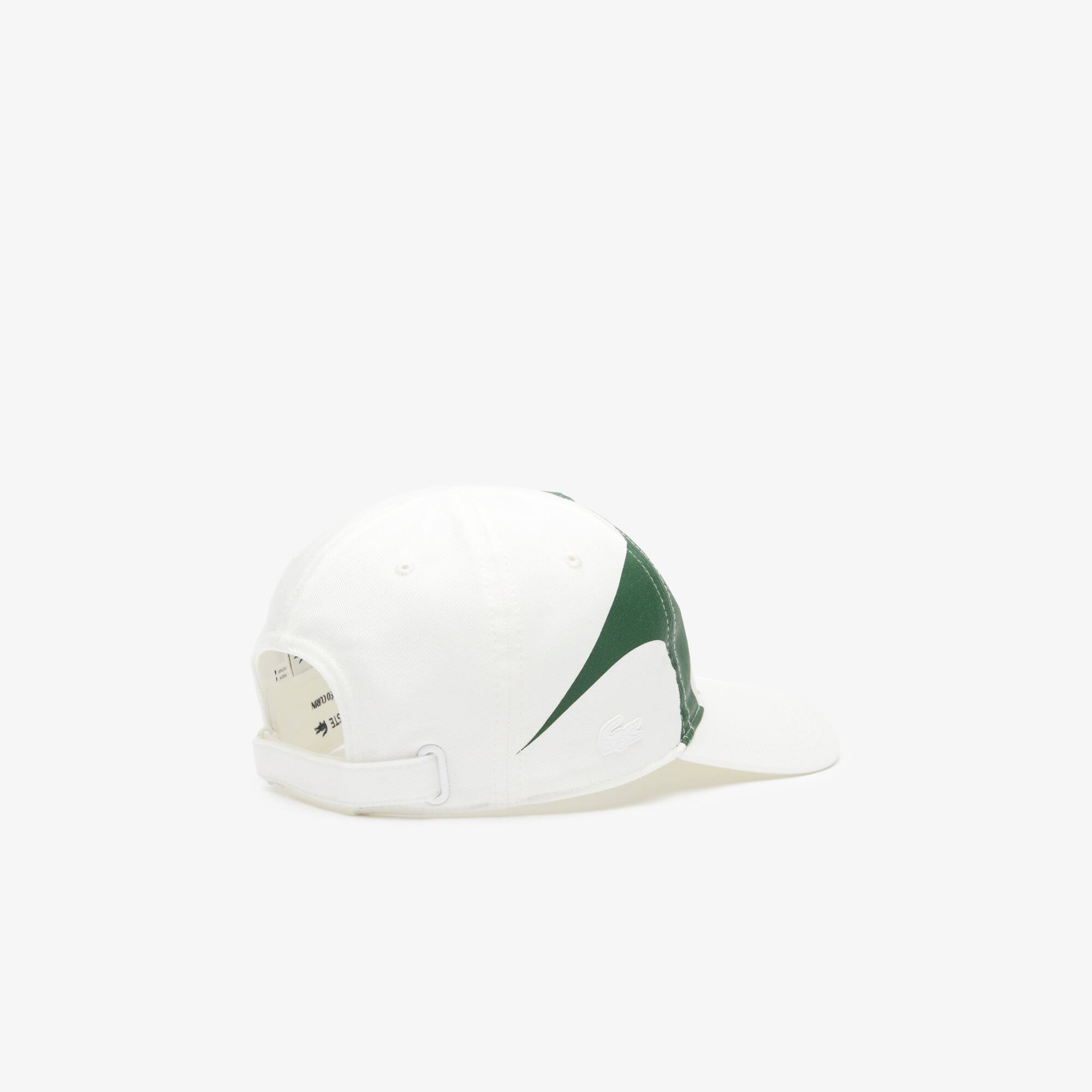Unisex LACOSTE SPORT x Théo Curin Baumwoll-Kappe Caps & Hüte - Weiss - Lacoste - Unisex
