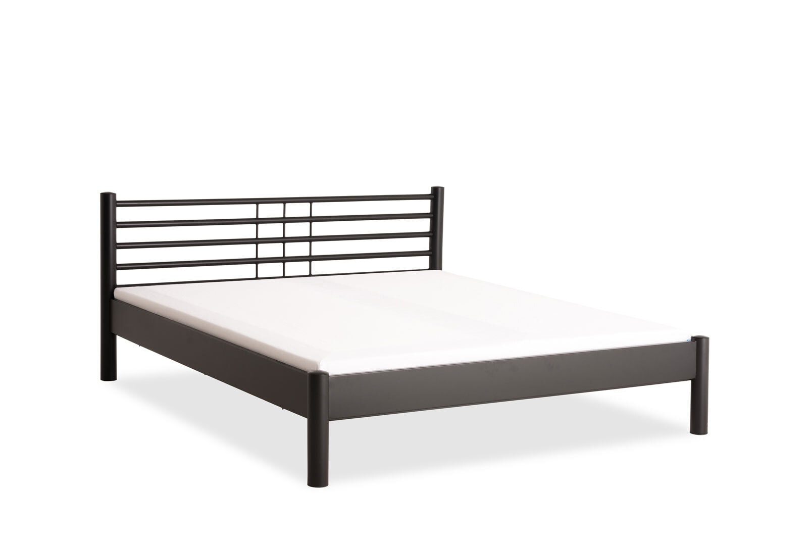 TRAUMWERKSTATT Metallbettgestell CHRISTINA 90 x 200 cm schwarz