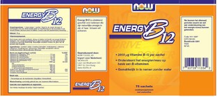 NOW Instant Energy B-12 Sachets 75ST