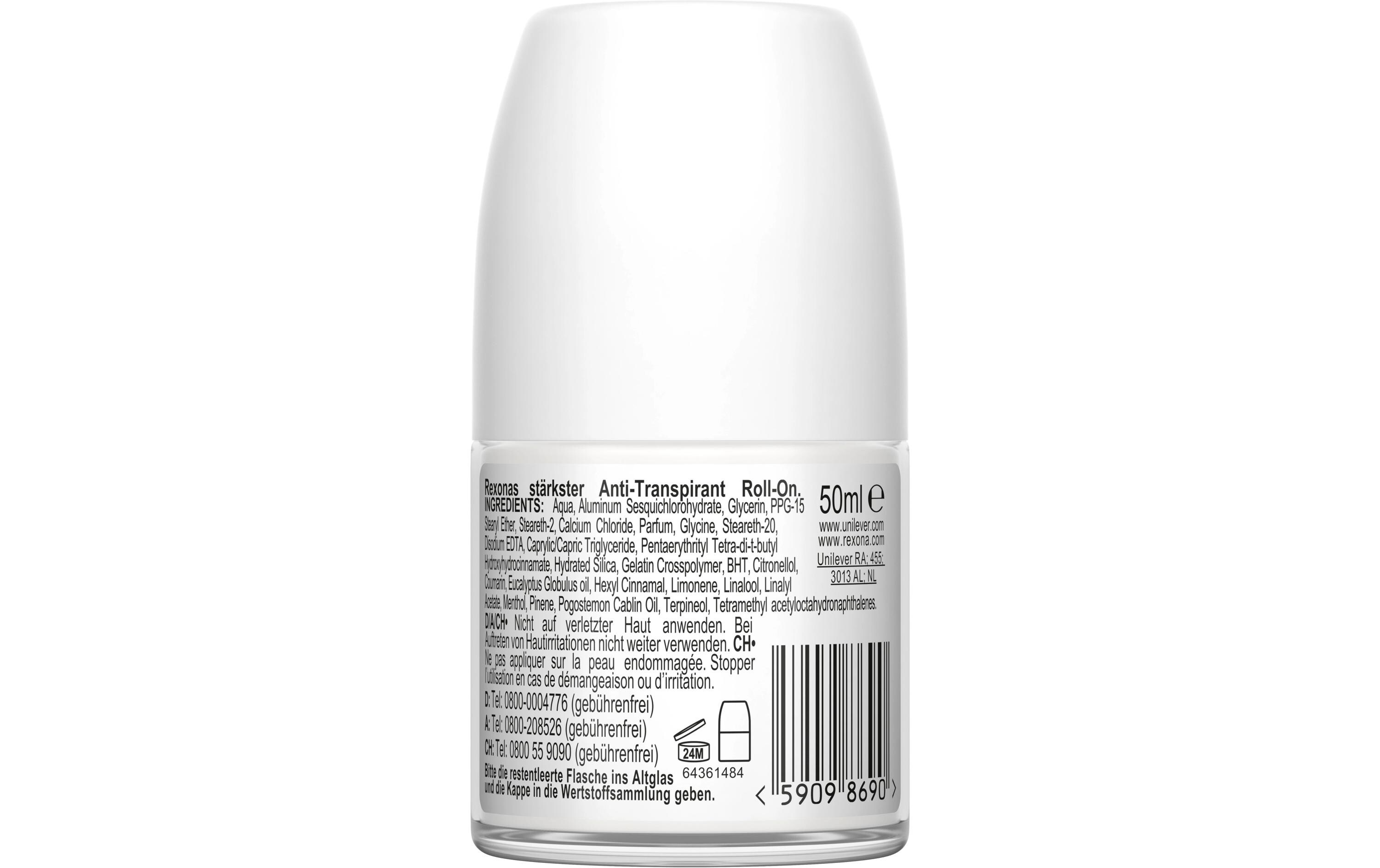 Deo Roll-on On Glass Fresh 45 mlDeo mit dreifacher Schutzformel bei Stress, Hitze und Bewegung