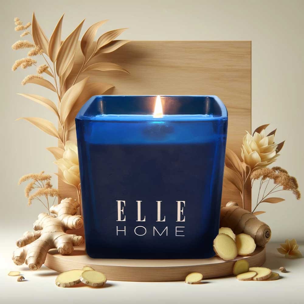 Bougie parfumée - Wood & Ginger - Hespéridé - 215 g