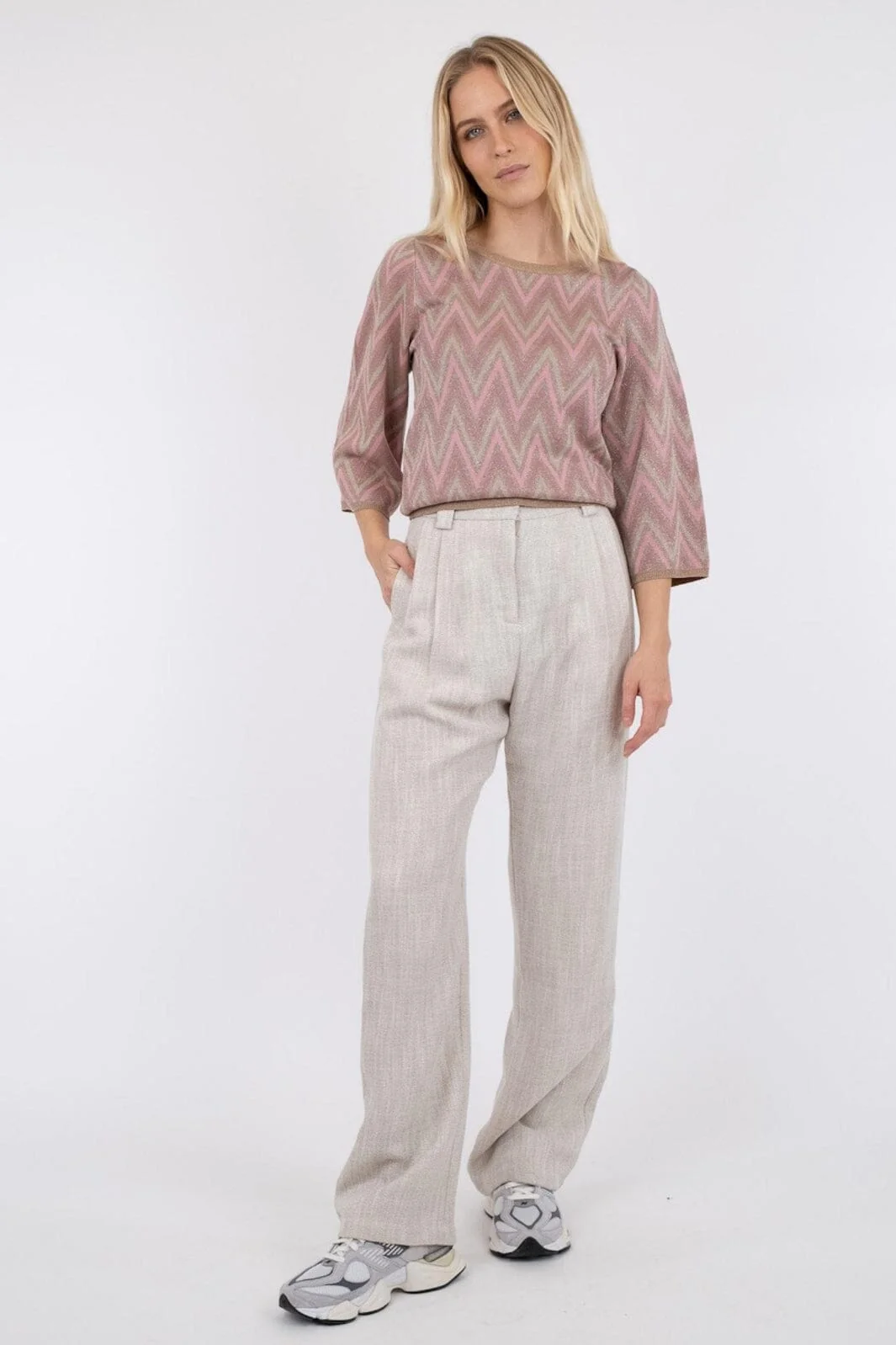 Neo Noir Nivi Natura Boucle Pants