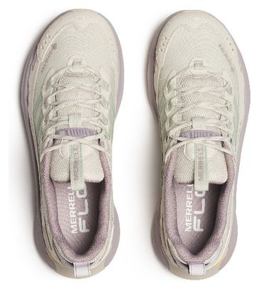 Chaussures de Randonnée Merrell Moab Speed 2 Gore-Tex Beige/Violet Femme
