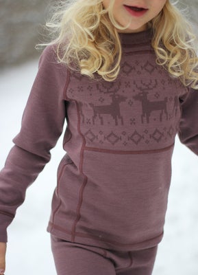 Lindberg Kåbdalis Superundertøy Merinomix, Dusty Mauve