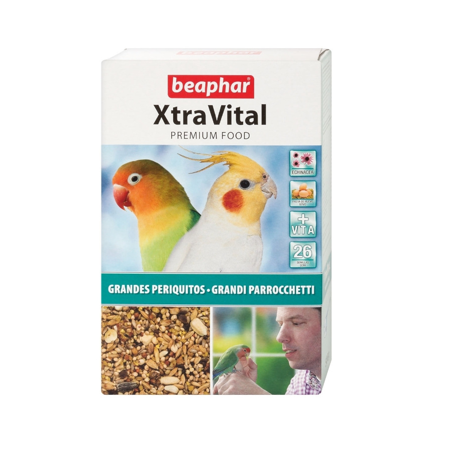 Mistura Beaphar XtraVital para Periquitos Grandes
