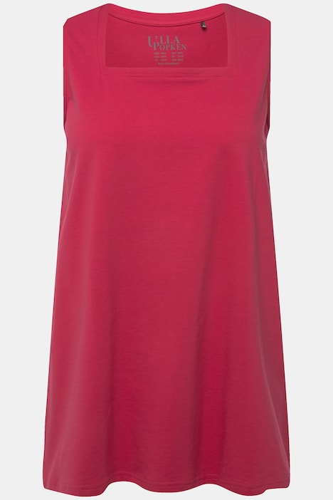 Longtop, Classic Fit, Carree-Ausschnitt, ärmellos