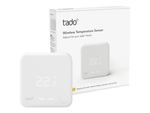 tado° Wireless Temperature Sensor - Add-on - temperatursensor - trådløs - 868 MHz