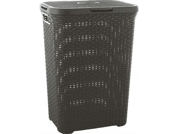 Curver Style skittentøyskurv 60 liter - rotting antrasitt