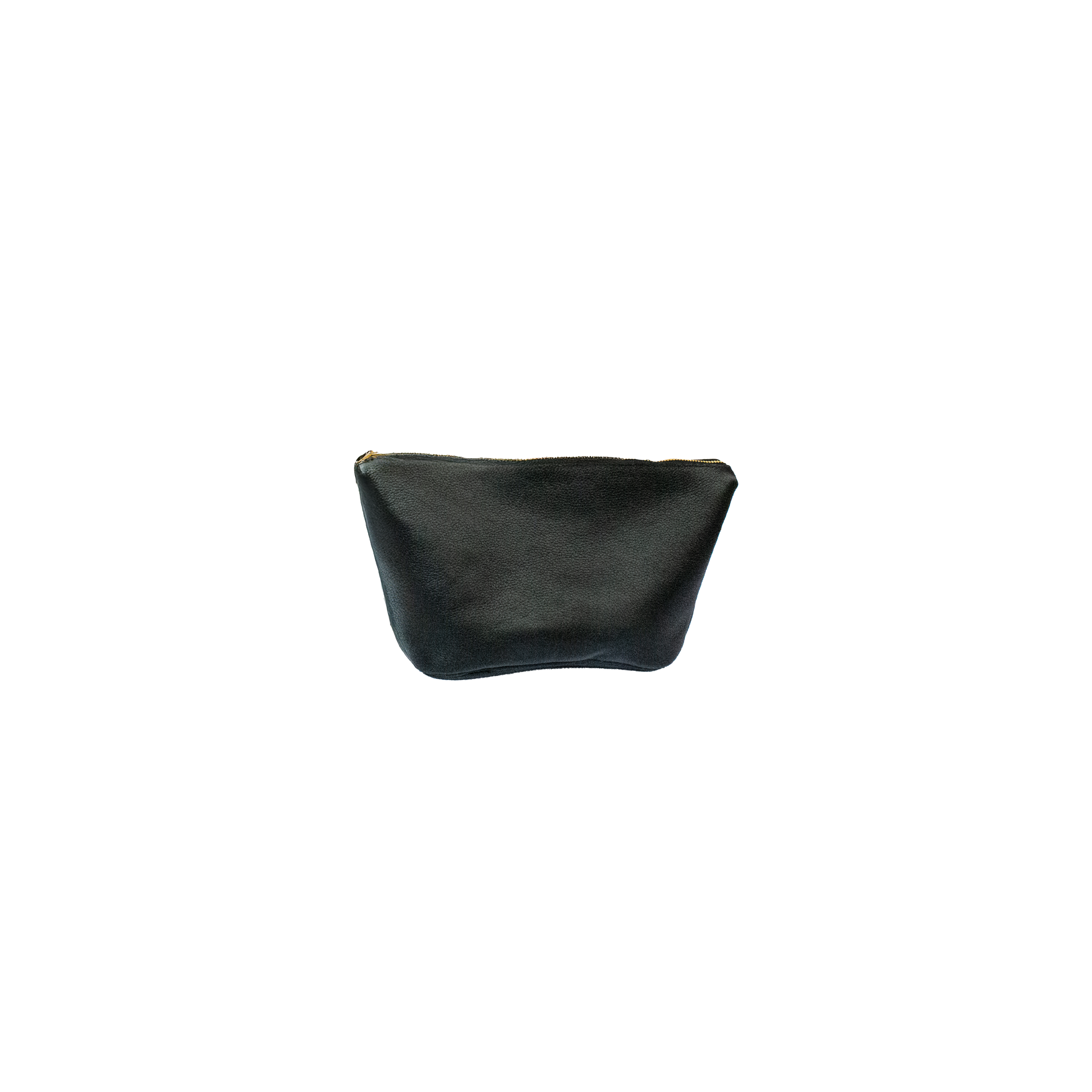 Sac cabas zèbre moyen avec trousse de toilette en cuir