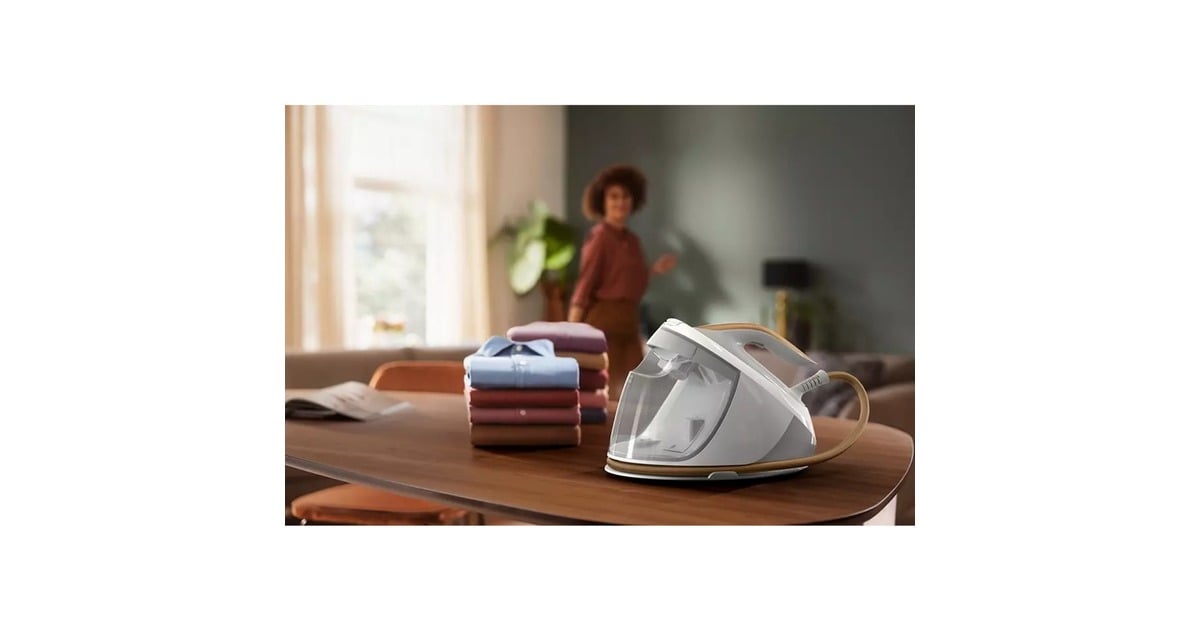 PhilipsPerfectCare 7000 series PSG7040/10 stoomstrijkstation  (Wit/goud)