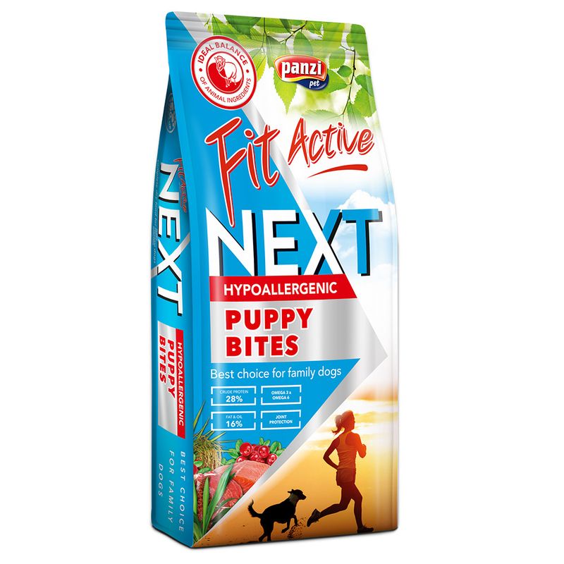 FitActive Next Puppy Bites agneau, poisson