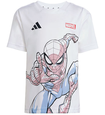 adidas Performance Set - T-Shirt/Shorts - LK MRVL SM TSET - Weiß