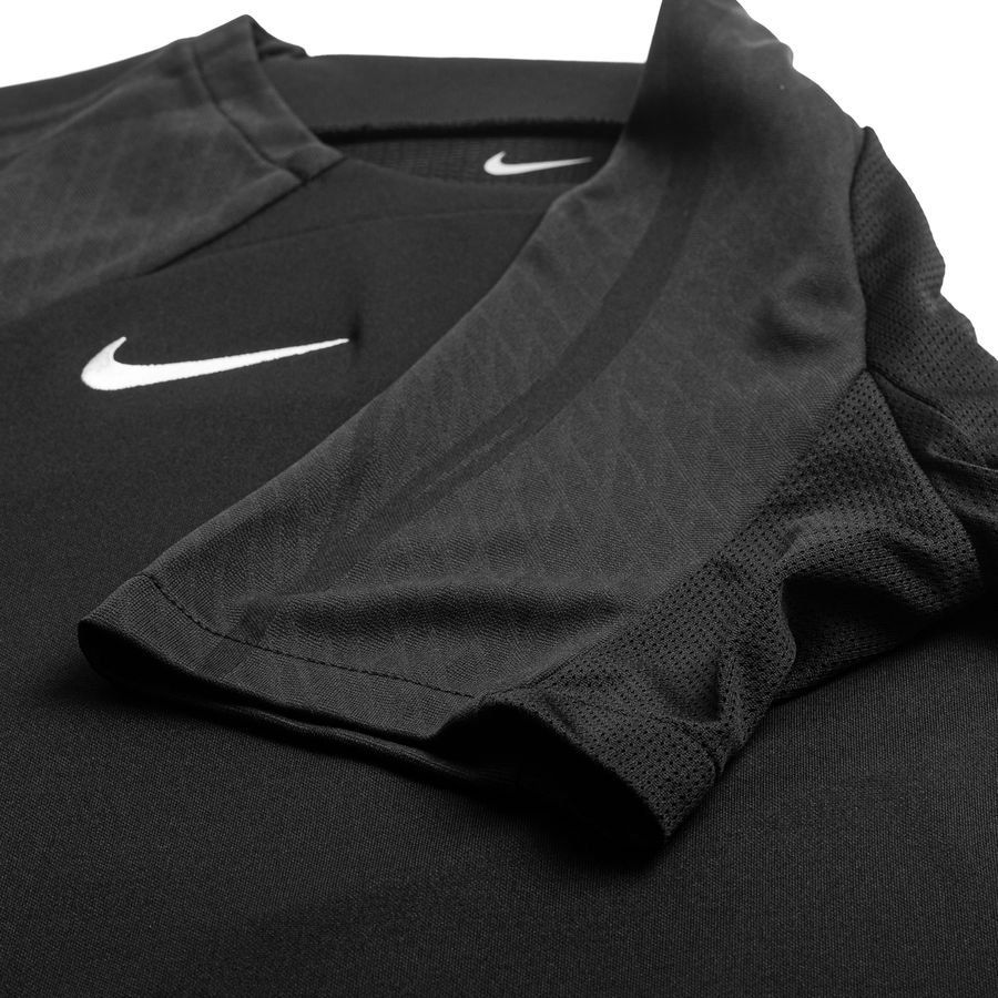 Nike Maillot Dri-FIT Strike III - Noir/Blanc Enfant