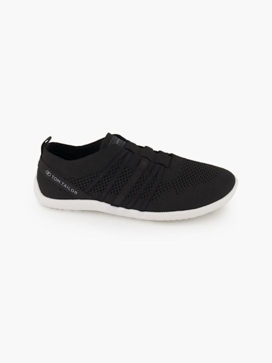 TOM TAILOR Halbschuh Schwarz