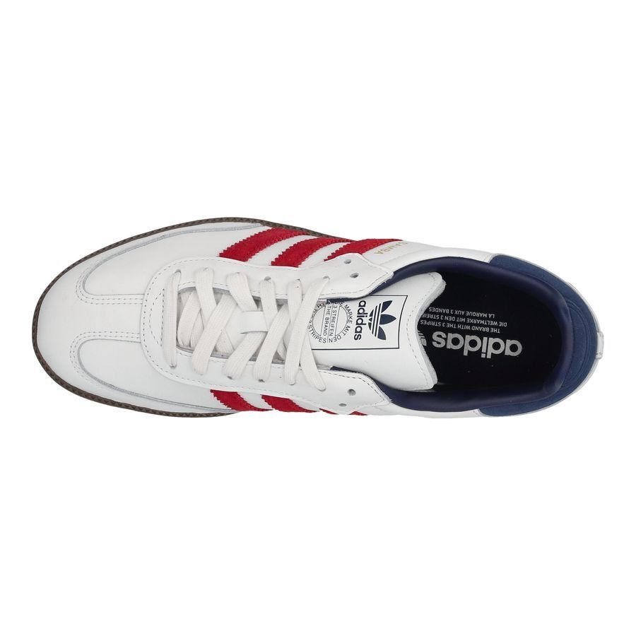 adidas Original Samba OG - Blanc/Rouge/Bleu