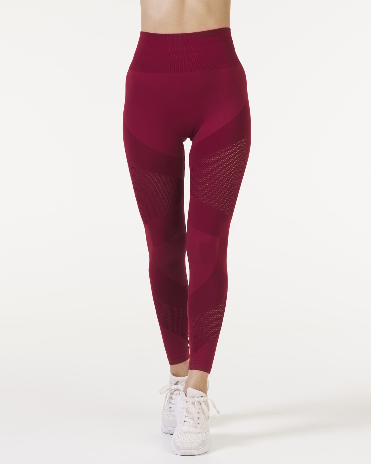 Bumpro Mesh Life Tights Wine