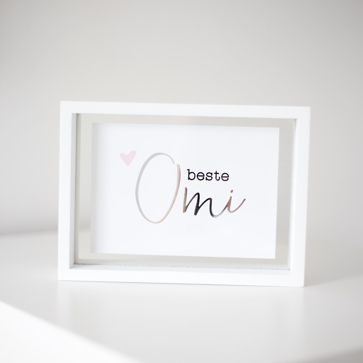 Postkarte „Beste Omi