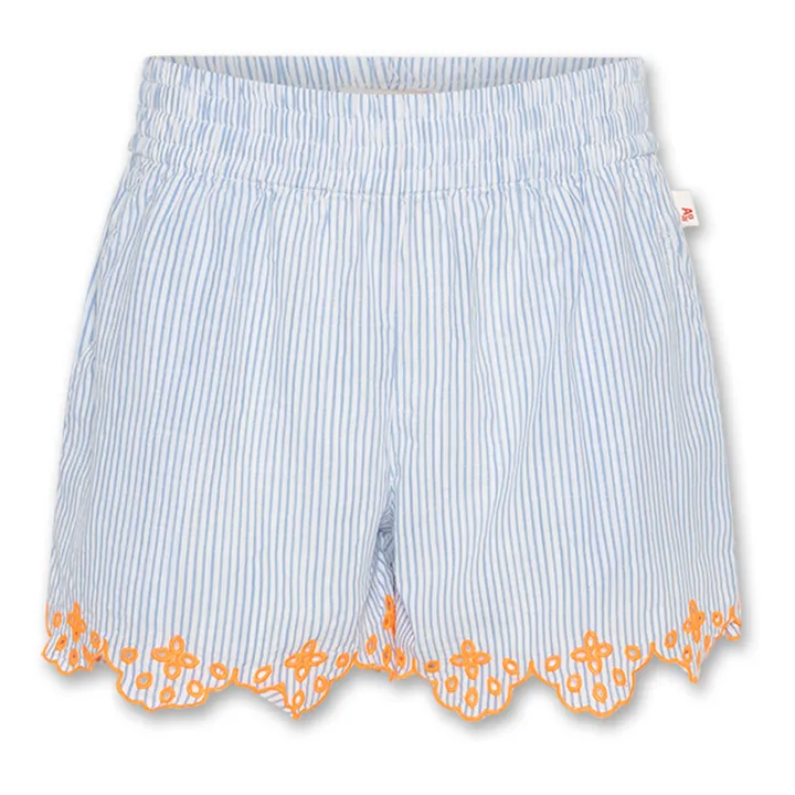 AO76 Short Munya Rayé | Bleu