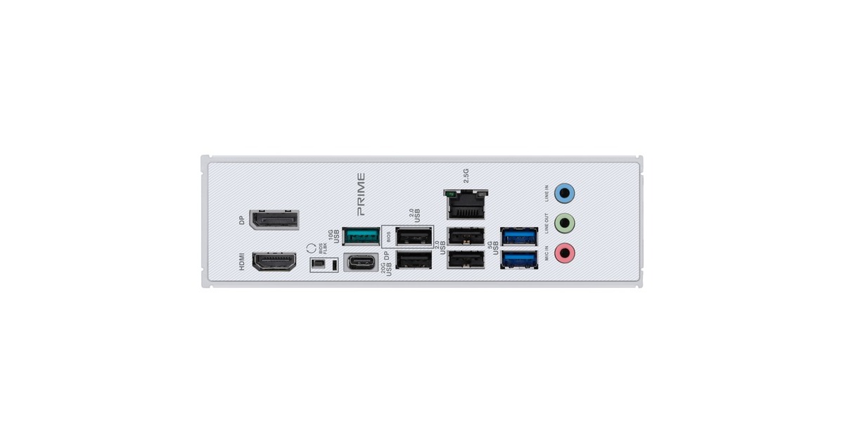 ASUSPRIME Z890-P socket 1851 moederbord  (RAID, 2.5Gb-LAN, Sound, ATX)