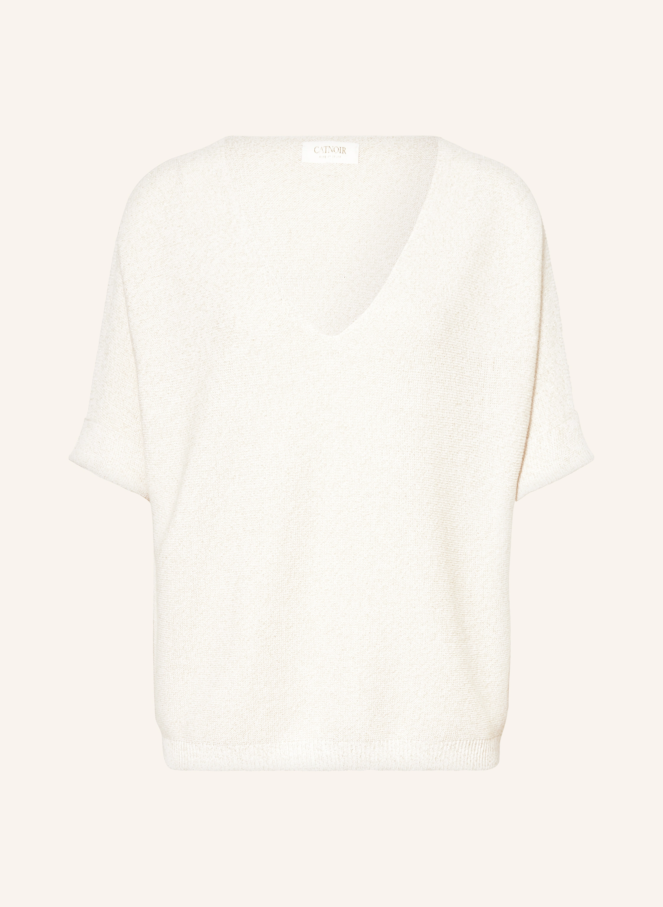 CATNOIR Strickshirt mit Glitzergarn