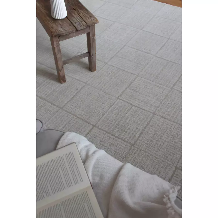 Wecon home Kurzflorteppich Lasse creme beige