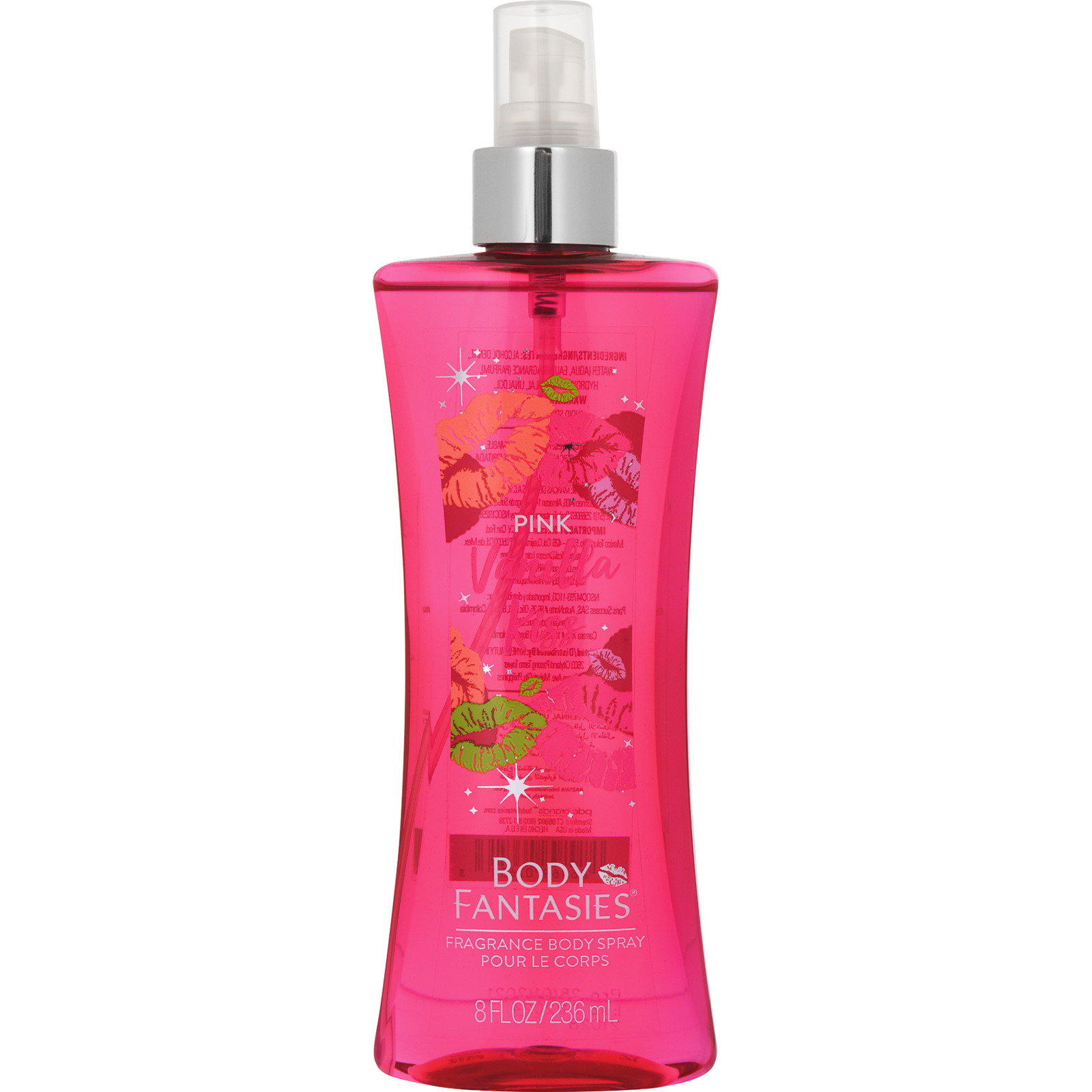 Body Fantasies Bodyspray Pink Vanilla Kiss 236 ml