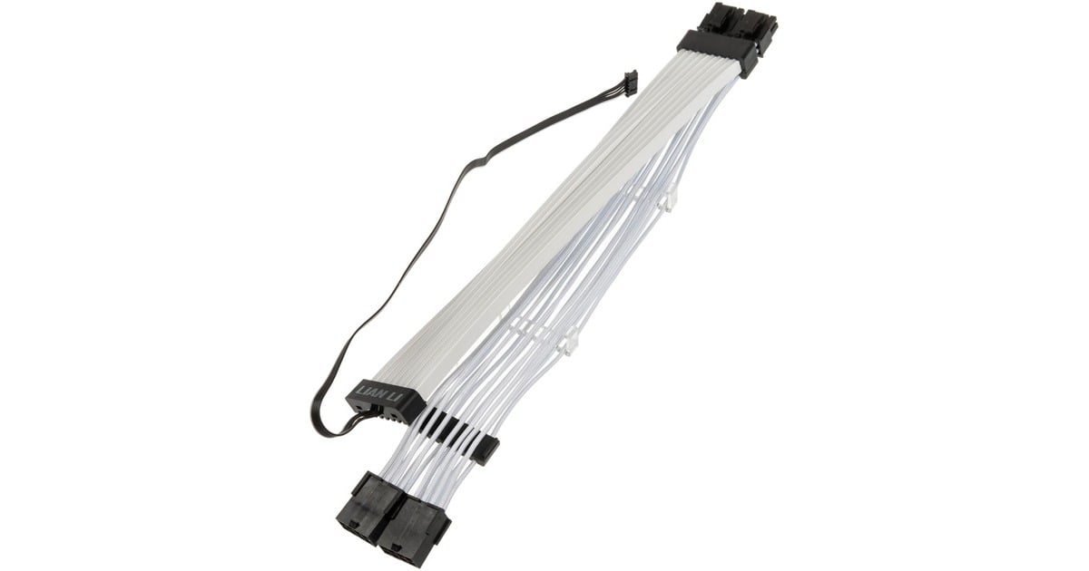 Lian LiStrimer Plus 8-pin(6+2) VGA extension cable kabel  (30 centimeter, RGB led)