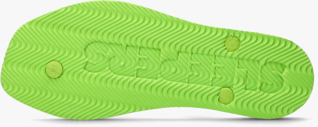 SLEEPERS groene sleepers teenslippers tapered