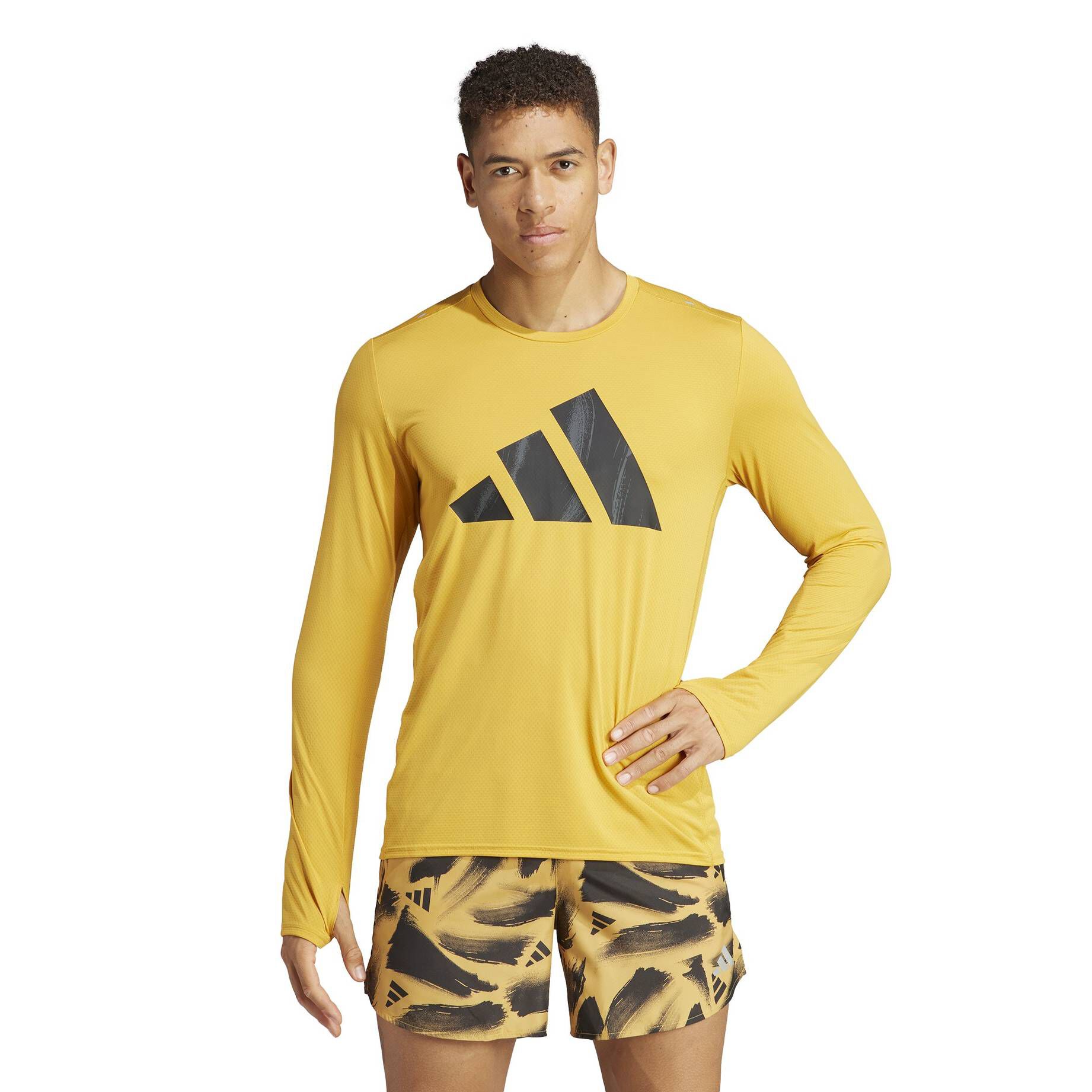 adidas Performance| Herren Laufshirt ADIDAS BRAND LOVE LONGSLEEVE