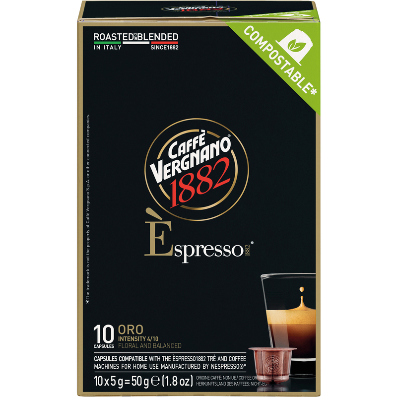 Caffè Vergnano Kaffeekapseln Oro, 10 Stück