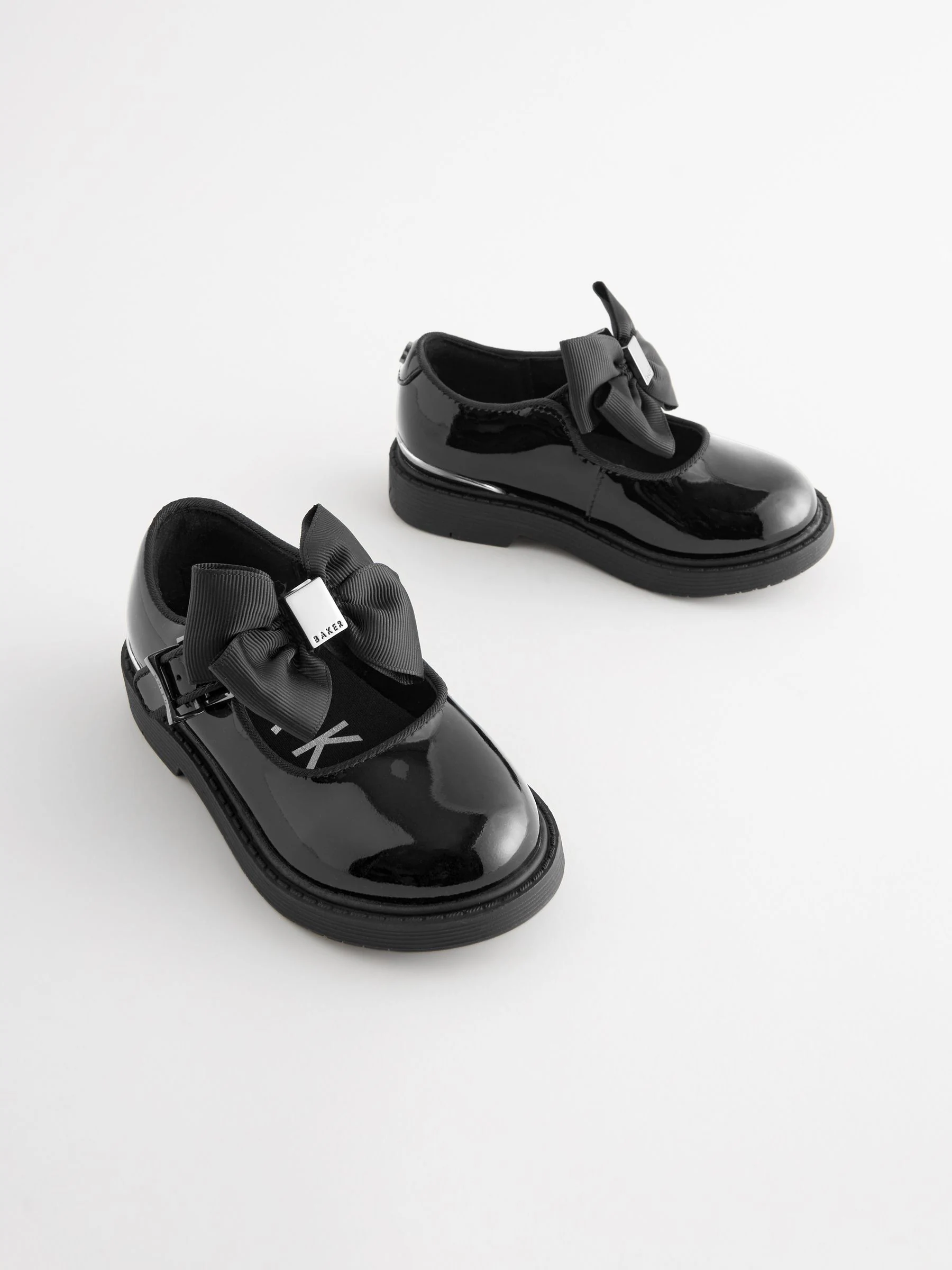 Zwart - Baker by Ted Baker Mary Jane-schoenen met strik voor meisjes