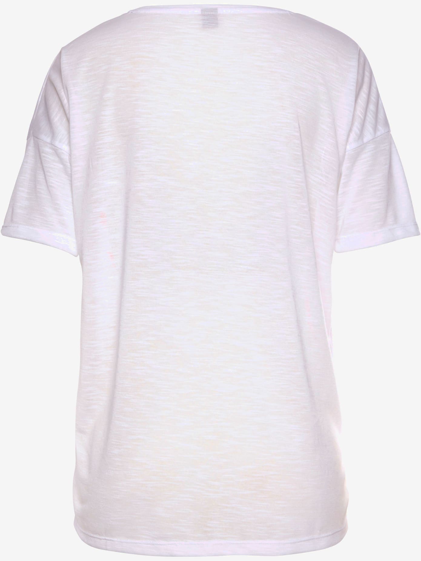T-shirt en v encolure en v dégagée
