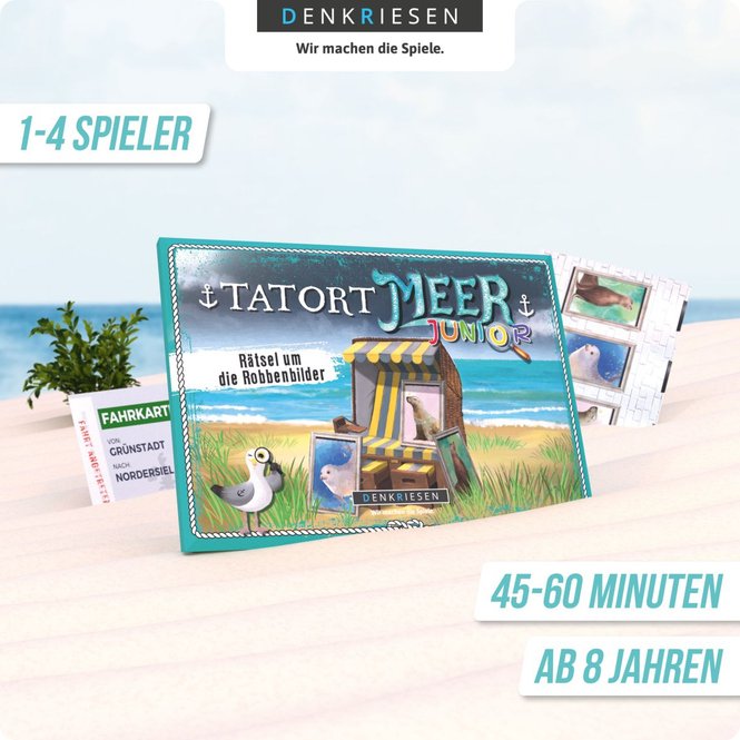 Tatort Meer Junior - Rätsel um die Robbenbilder