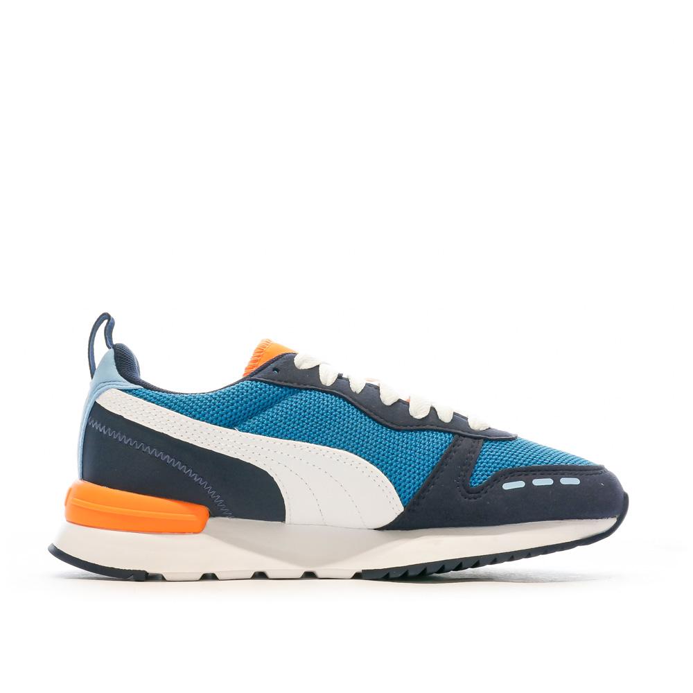 Puma Baskets Bleu/Blanc Garçon Puma R78