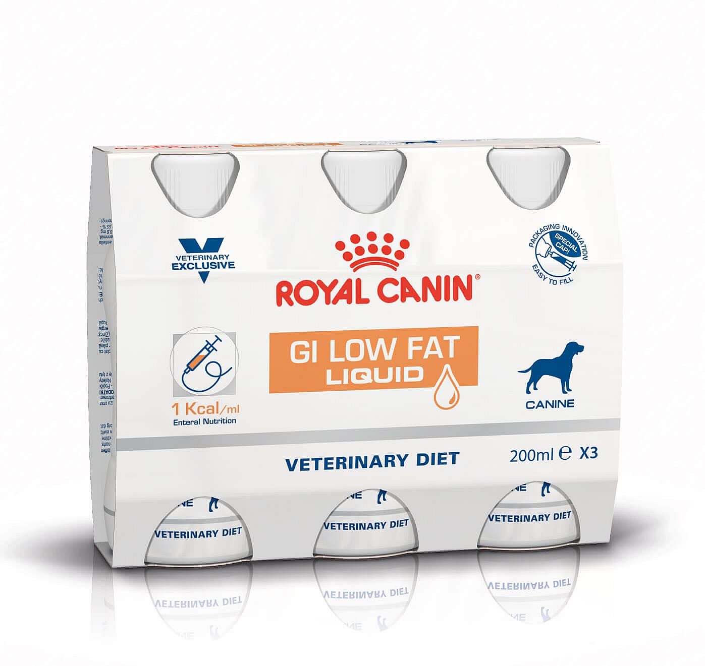 Royal Canin GI Low Fat Liquid Hond 3 x 200 ml | 11816