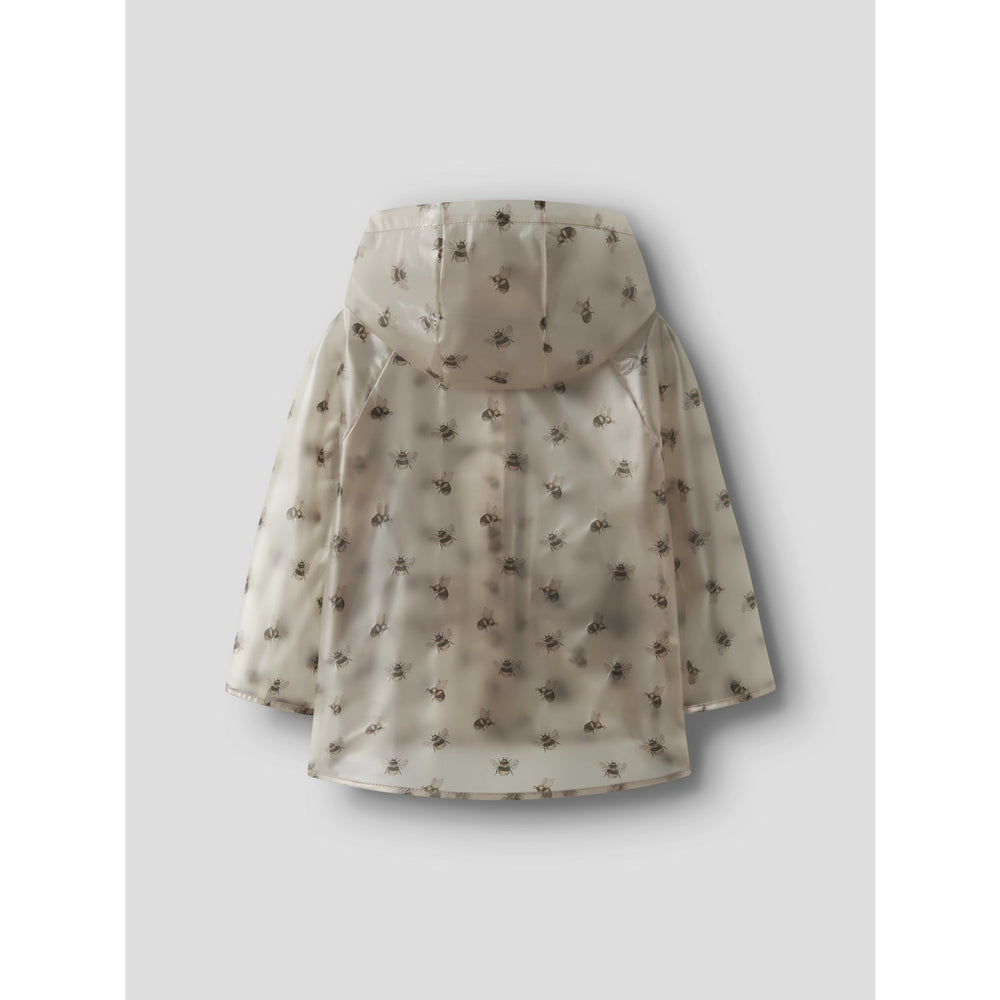 Køb Lil'Atelier Turtledove Bee Nmnmamio Loose Rain Jakke Fo Lil