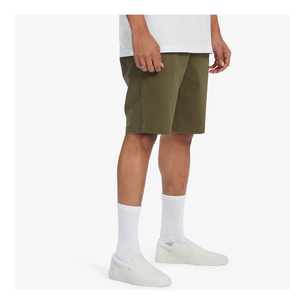 DC Shoes WORKER STRAIGHT CHINO - Short Homme ivy green