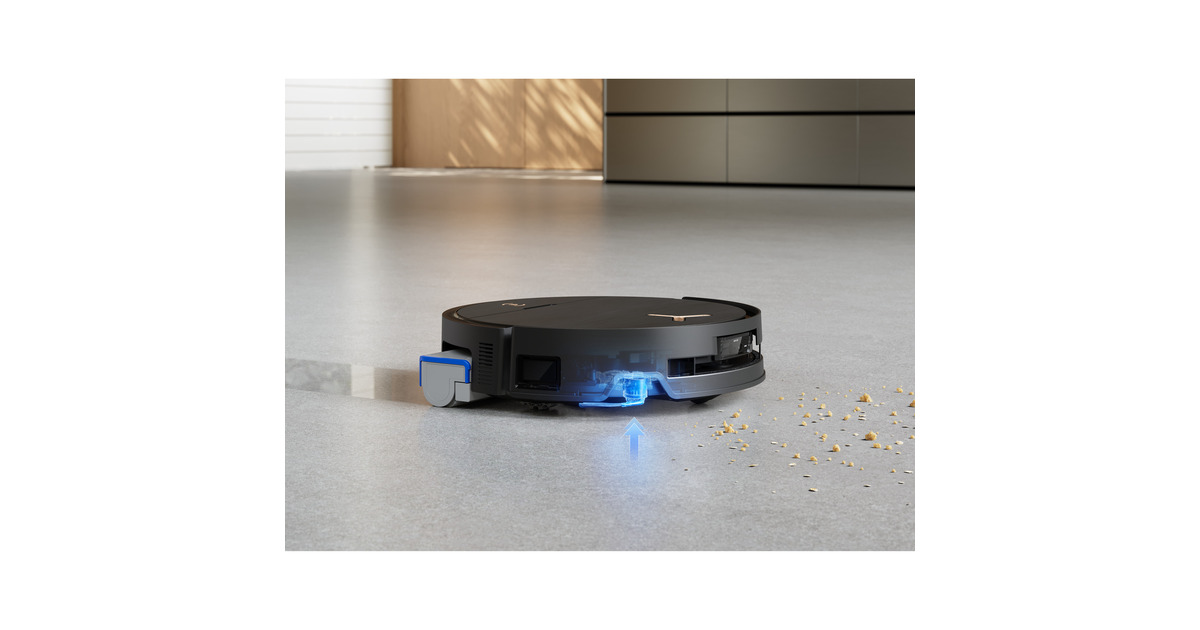 ECOVACSDeebot X9 Pro Omni Black robotstofzuiger  (Zwart, 16600 Pa | ZeroTangle 3.0 | TruEdge 2.0 + 3D Edge | YIKO-GPT)
