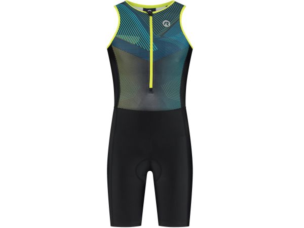 Rogelli Florida Triathlon Dragt, Blue/Fluor/Black
