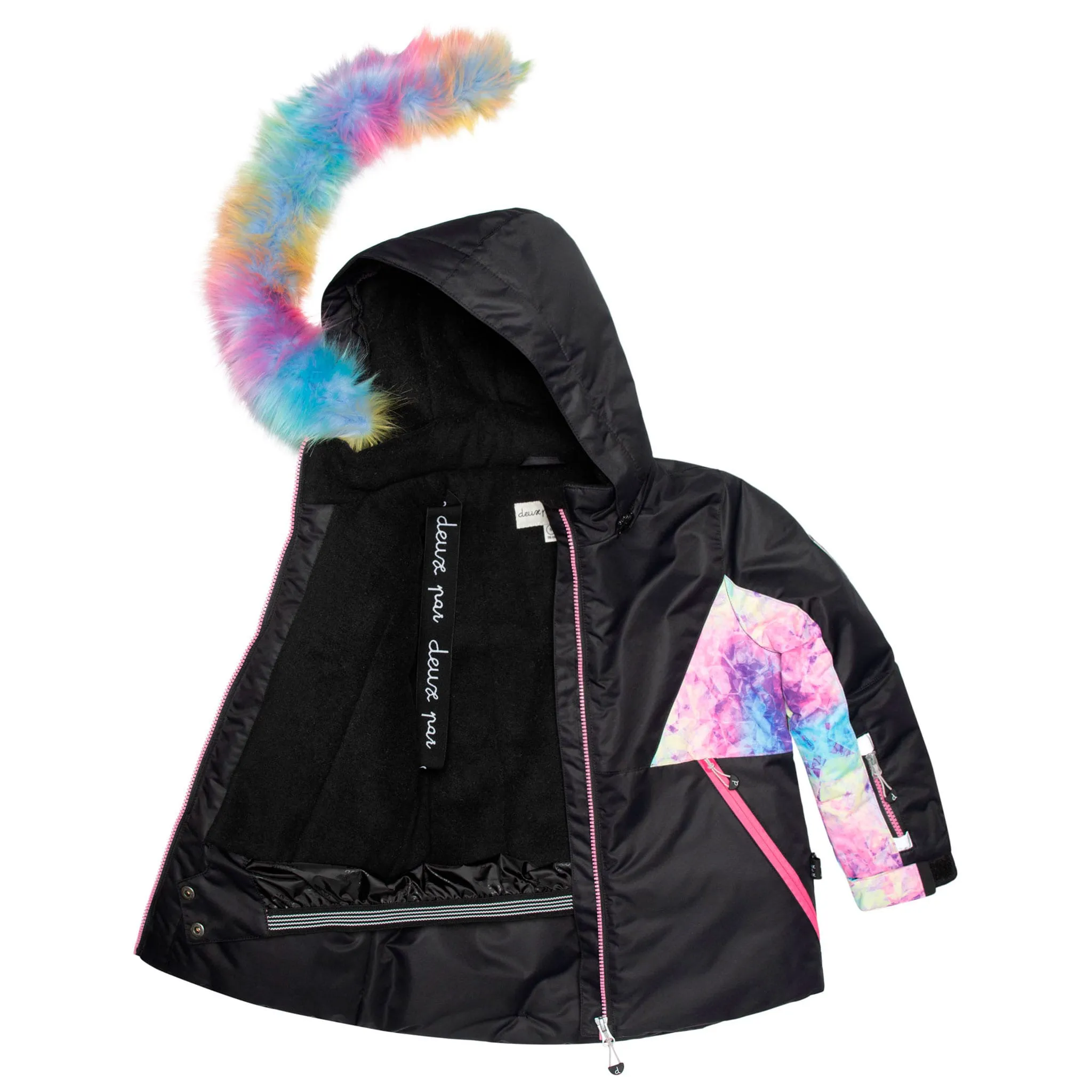 Deux par Deux Habit de Neige 2 Pièces Arc-En-Ciel Givré 2-6ans