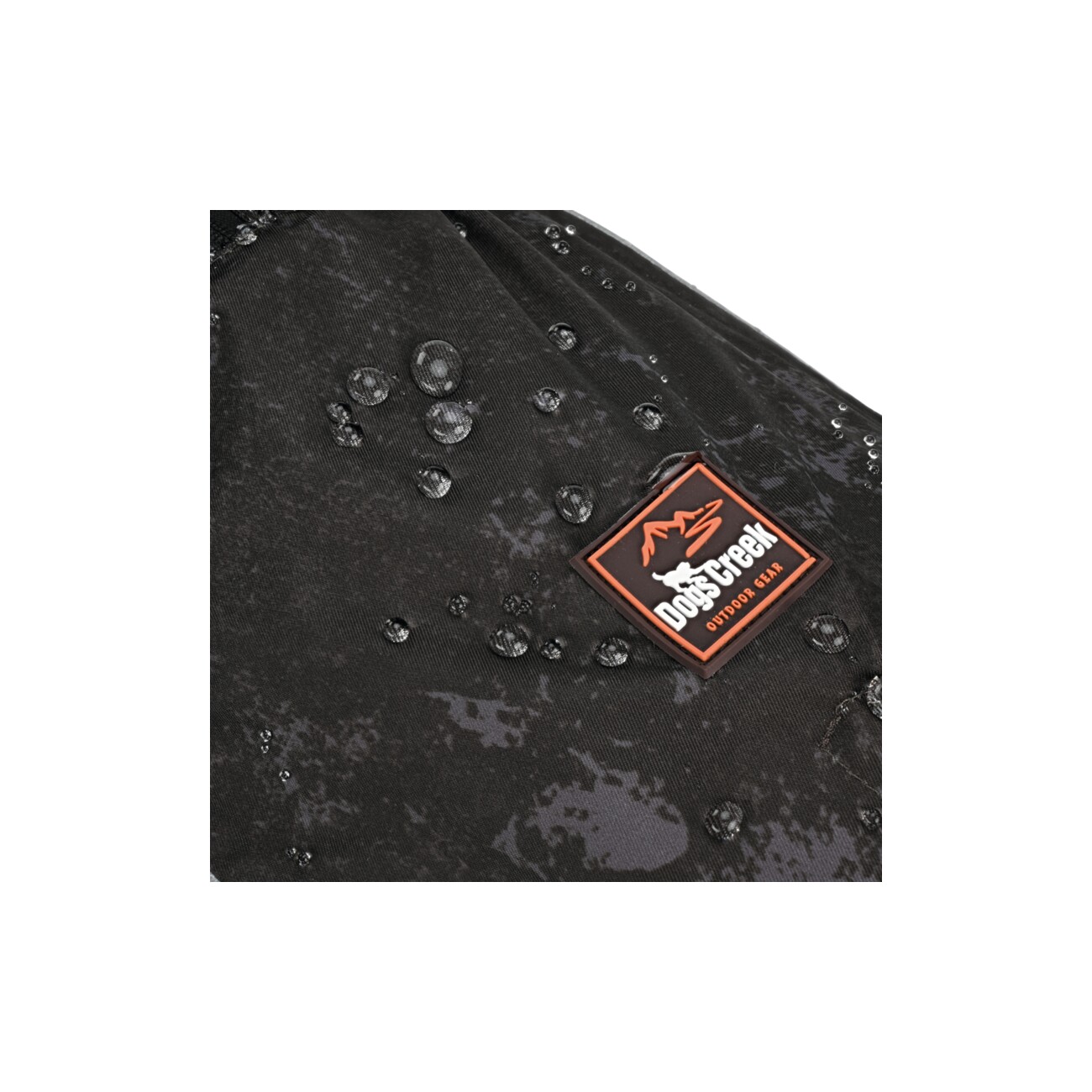 Dogs Creek Regenmantel Parabat schwarz 28 cm