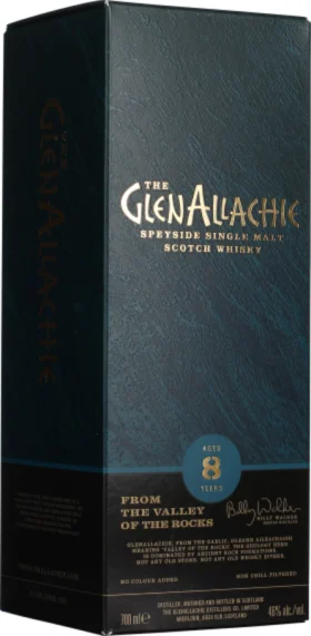 GLENALLACHIE 8 YEARS SINGLE MALT 70CL