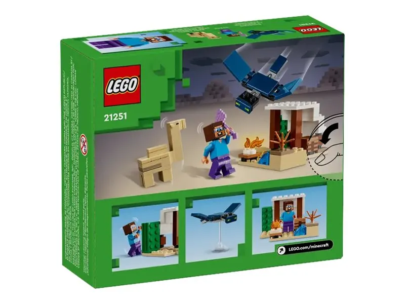 LEGO Minecraft 21251 Steves ørkenekspedition