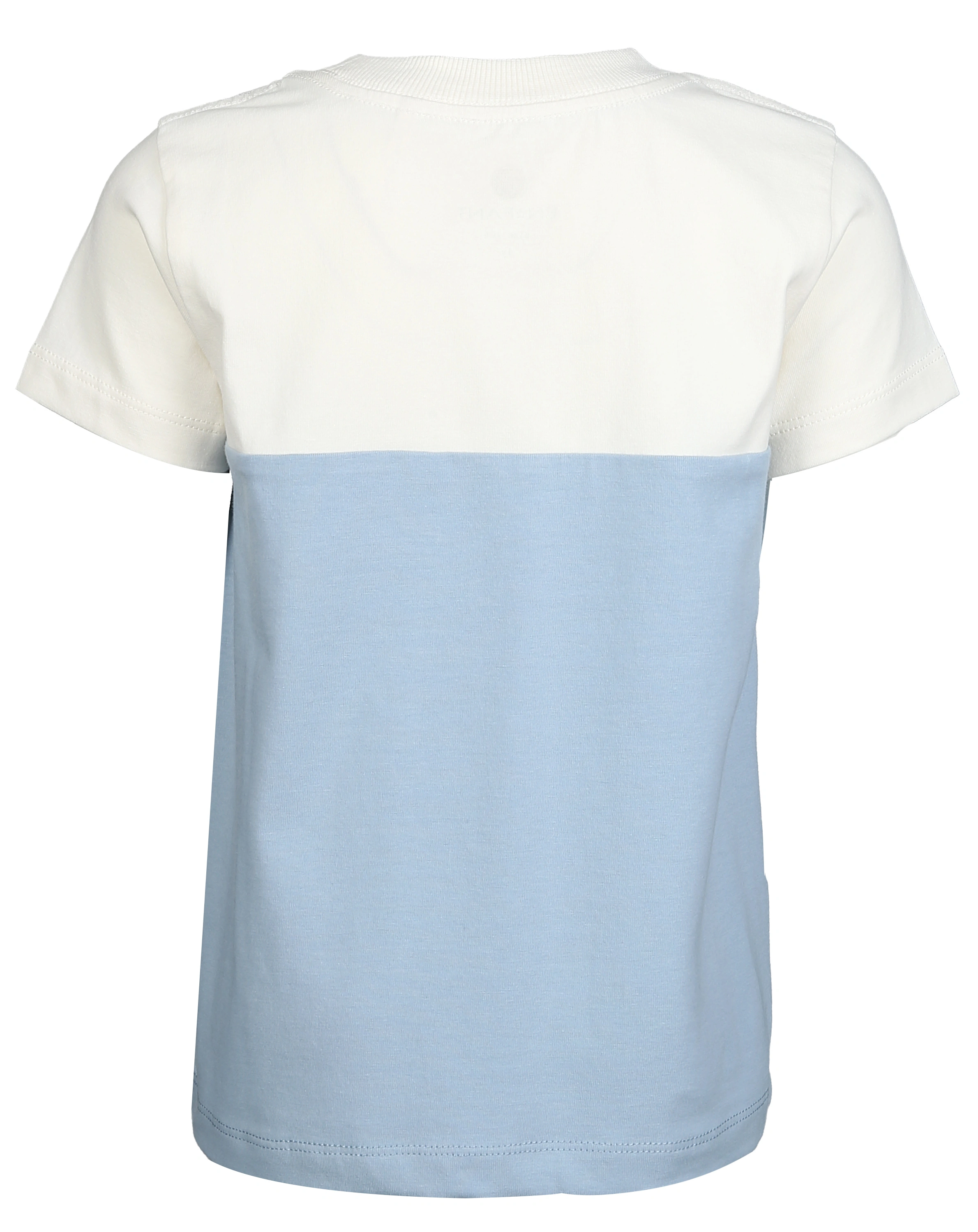 T-Shirt BLOCKS & POCKET in eggnog