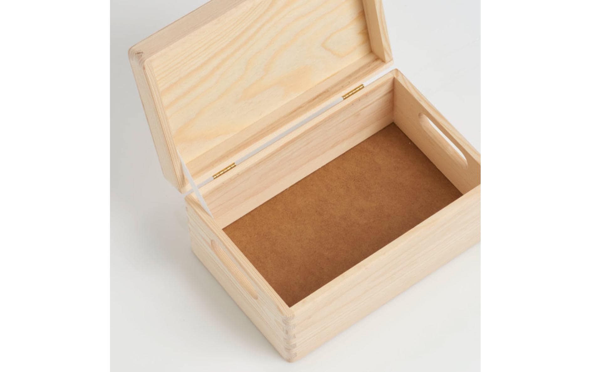 Aufbewahrungskiste mit Deckel 30 x 14 cm, NatureAllzweckkiste